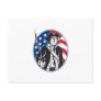 American Patriot Minuteman With Bayonet Rifle And Postcards