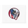 American Patriot Minuteman With Flag Postcards