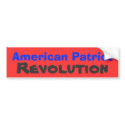American Patriot , Revolution bumper stickers