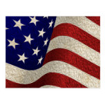 American Patriot Vintage Stars and Stripes US Flag Post Cards