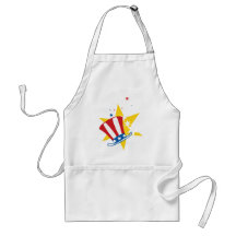 American Patriotic Hat Apron