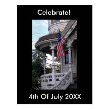 American Patrotic Postcard