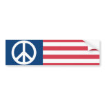 American Peace Flag Bumper Stickers