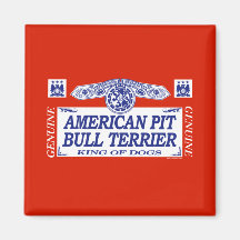 American Pit Bull Terrier Fridge Magnet