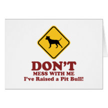 American Pit Bull Terrier Greeting Card