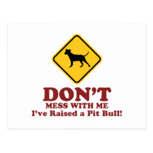 American Pit Bull Terrier Postcard