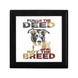 AMERICAN PITBULL AF3 PUNISH THE DEED KEEPSAKE BOXES