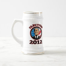 American President Barack Obama 2012 Coffee Mug