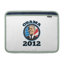 American President Barack Obama 2012 MacBook Sleeve
