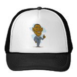 American President Barack Obama thumbs up hats