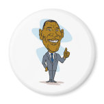 American President Barack Obama thumbs up magnets