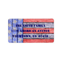 American Pride Address Labels