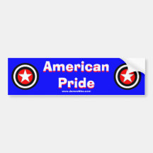 American Pride Bumper Sticker