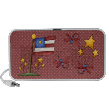 American Pride Mini Speakers