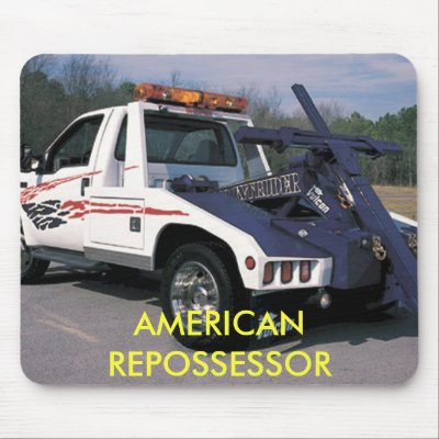 AMERICAN REPOSSESSOR MOUSE PAD by netcables