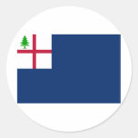 American Revolution Battle of Bunker Hill Flag Stickers