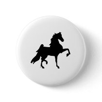 American Saddlebred Horse Pinback Buttons