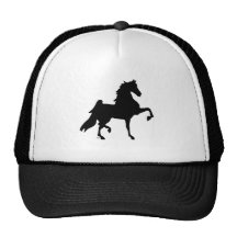American Saddlebred Horse Mesh Hat