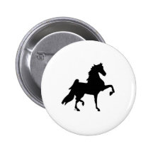 American Saddlebred Horse Pinback Buttons