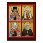 American Saints Prayer Card Post Cards