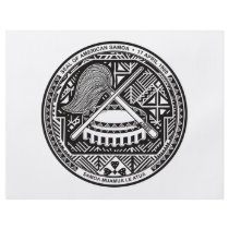 American Samoa Coat of Arms Personalized Flyer