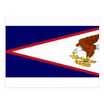American Samoa Flag Post Card
