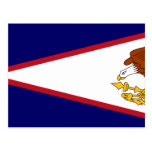 American Samoa Flag Post Card