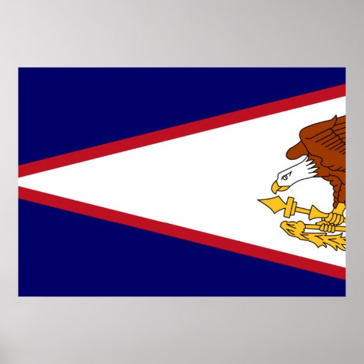 American Samoa Flag Poster
