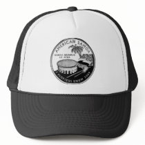 American Samoa state quarter Trucker Hats
