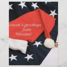 American season's greetings Missouri Custom Flyer