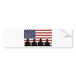 american soldier military serviceman bumper sticker