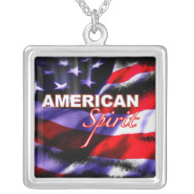 American Spirit TV Necklace