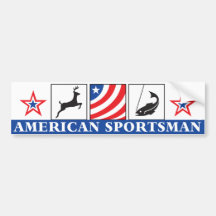 American Sportsman Bumper Stickers