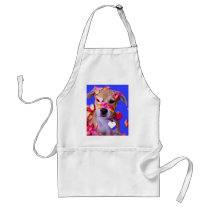American Staffordshire Terrier Boxer Mix Puppy Dog Apron