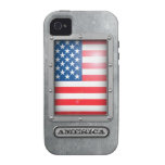 American Steel Case For The iPhone 4