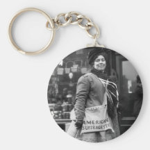 American Suffragette, 1910 Key Chain