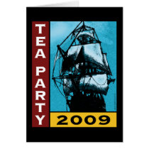 American TEA Party 2009 Greeting Card