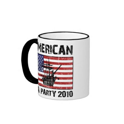 American Tea Party 2010 Mug by JerryLambert