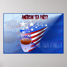 American Tea Party Print
