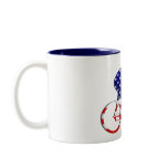 American USA Cycling Cyclists Bicycle Gear Coffee Mugs