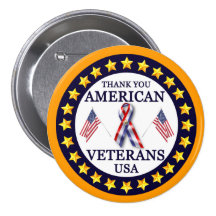 American Veterans 2 Buttons