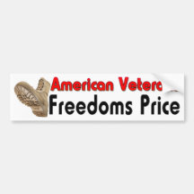 American Veterans 4 Bumper Sticker