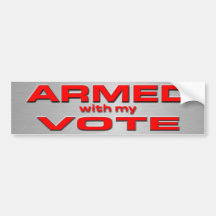 American Voter Bumper Stickers