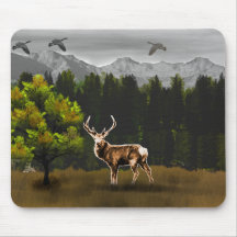 american wildlife mousepad