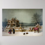 American Winter Scene Posters
