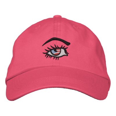 American Woman Embroidered Hat by mothersdaytshirts
