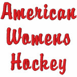 American Women's Hockey Embroidered Hooded Sweatshirt