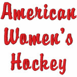 American Women's Hockey Embroidered Shirt embroidered shirts