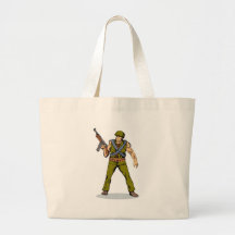 American world war two soldier army bag