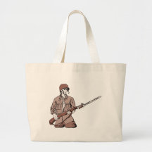 American world war two soldier army canvas bags